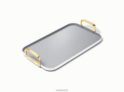 tencere çift ​​brülörlü ızgara beyaz Caraway R0426X88