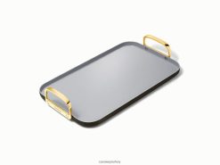 tencere çift ​​brülörlü ızgara siyah Caraway R0426X87